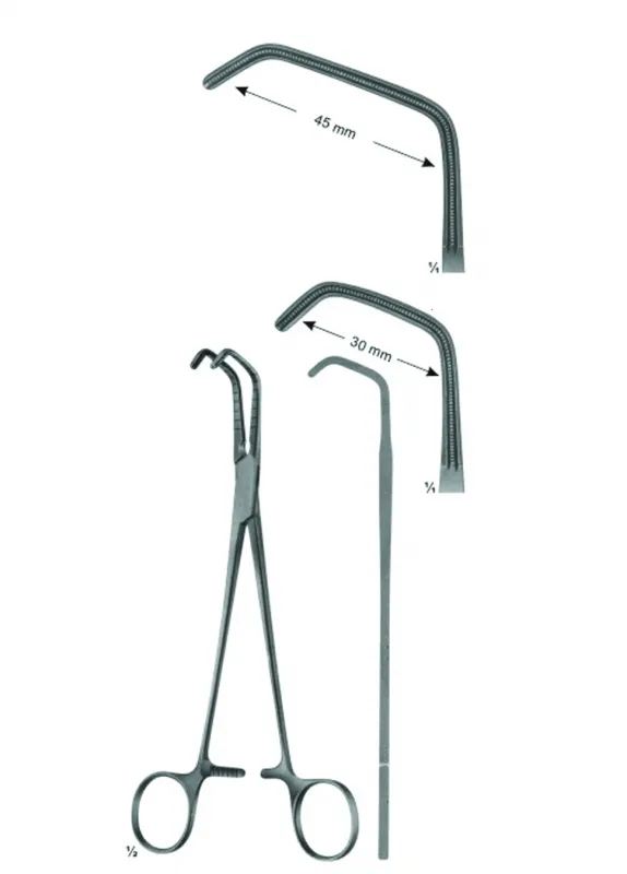 Atraumata Anastomosis, Vena-Cava Clamps